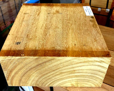 BEAUTIFUL EXOTIC KILN DRIED ARGENTINE OSAGE ORANGE BOWL BLANK 6" X 6" X 4"