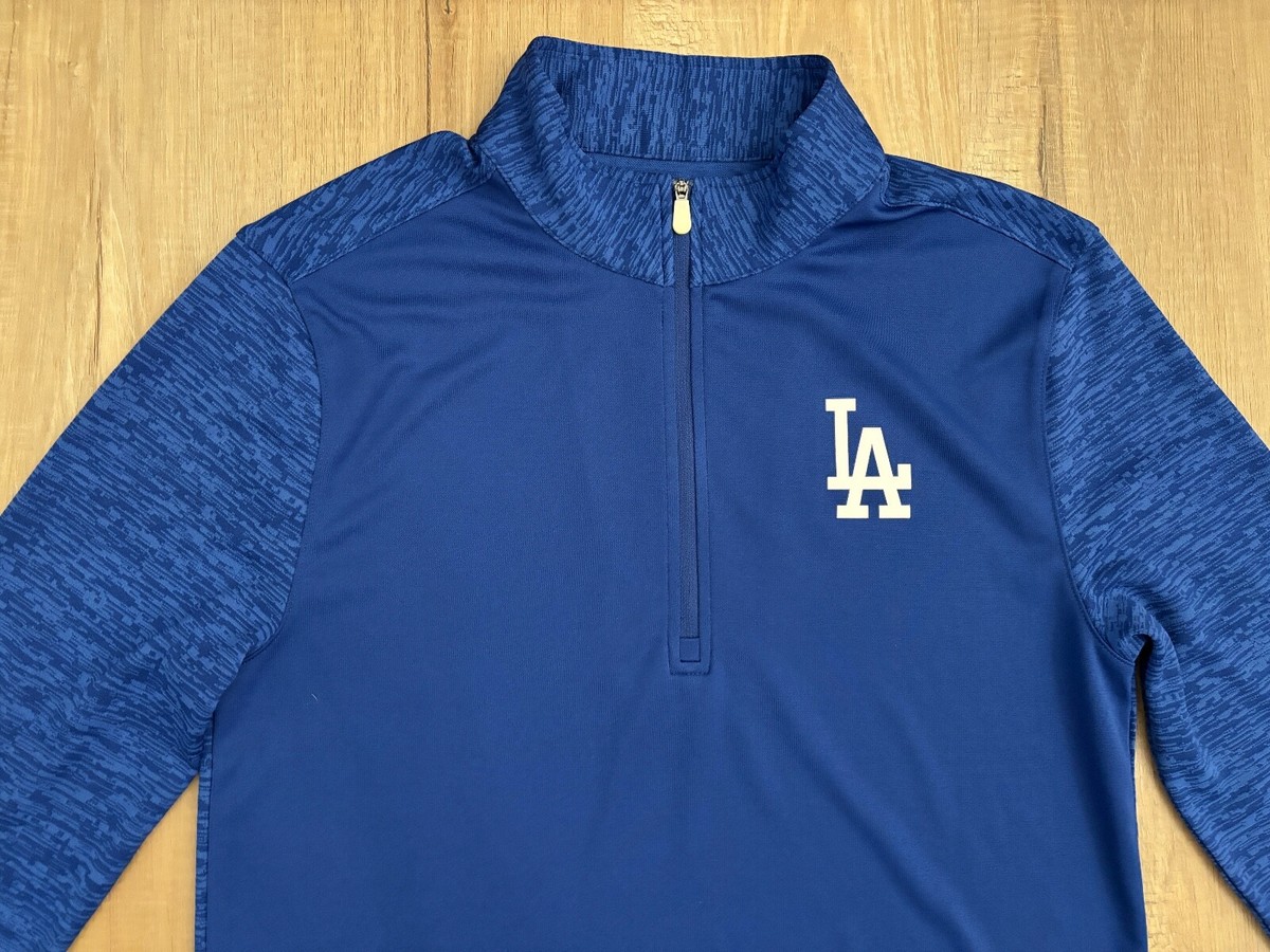 Majestic Cool Base Los Angeles Dodgers Quarter 1/4 Zip Long