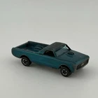 Vintage Original 1967 Hot Wheels Redline Custom Fleetside Spectraflame Aqua Teal