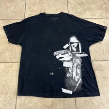 Famous Stars And Straps Shirt Mens 2XL Black Graphic Skate Streetwear Tee