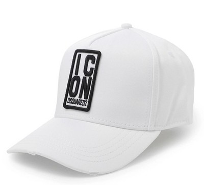 DSQUARED2 BE ICON LOGO BASEBALL CAP MÜTZE BCM071205C00001M072
