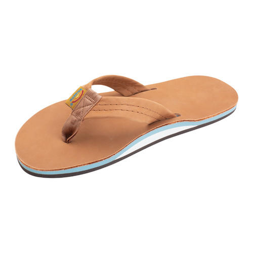 Rainbow Men's Single Layer Premier Leather with Arch Support 1" Strap - New/Seal