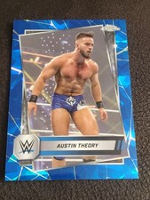 2025 Topps Chrome Sapphire WWE #130 Austin Theory