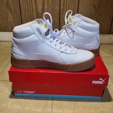 Puma Carina 2.0 Women  s Shoes Fashion Sneakers White Size 8