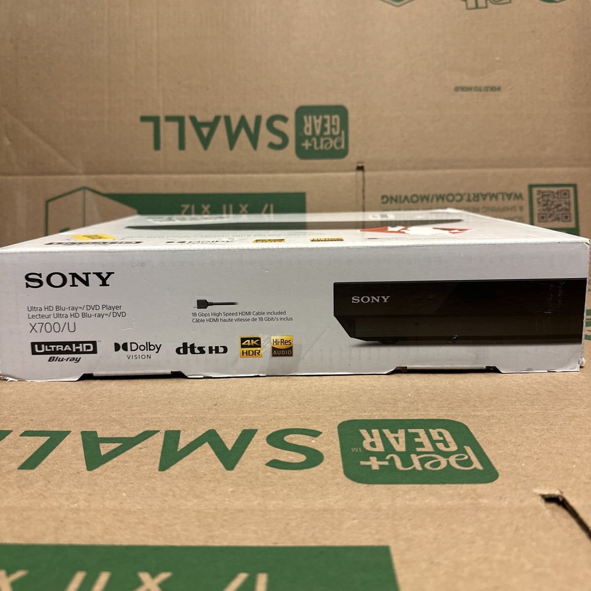 Sony UBP-X700 4K Ultra HD Blu-ray Player - Black for sale online