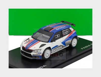 1:43 ABREX Skoda Fabia Iii R5 #0 Rally 2015 Kopecky Dresler 143XAB-605T5E Model
