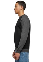 Herren Pullover Urban Classics Raglan Crewneck TB546, Gr. XXXXX-L, Mehrfarbig