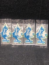 Lot 4 Little Trees Car Hanging Air Freshener Discontinued WHITE WATER