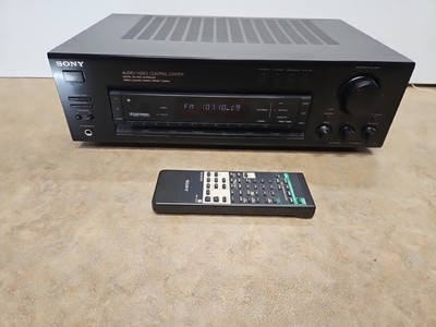 SONY Surround Sound AM FM Stereo Receiver Bundle CD Video STR-D615 With Remote