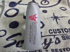 Rare Scotty Cameron Pro Platinum Gray Putter head cover Headcover NEW OLD STOCK⛳