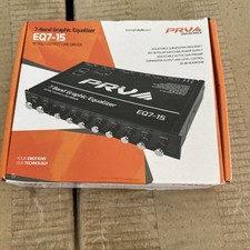 PRV EQ7-15 Car Audio Equalizer 7 Band 1/2 Din...