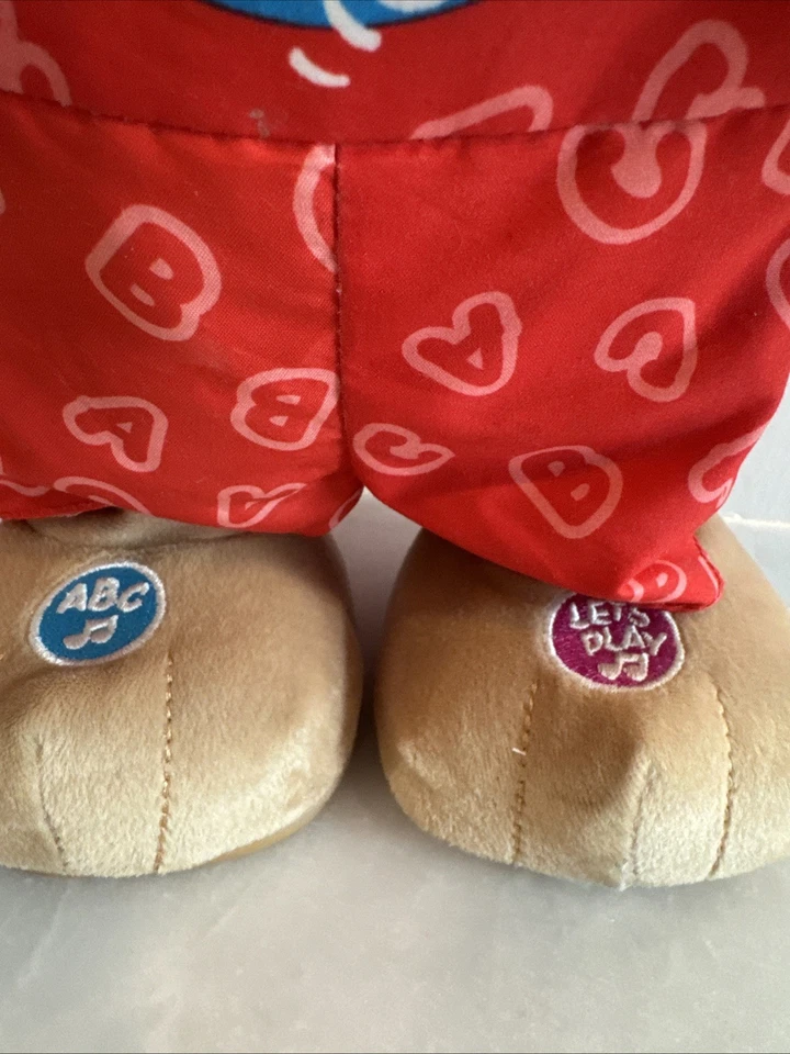 Fisher Price Dance & Wiggle Laugh & Learn Cachorro Perro Rojo Danzas Charlas Enseña ABC Foto 3 de 4