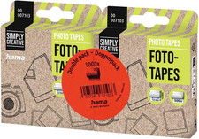 Hama Fototapes 1.000 St&uuml;ck (2 X 500 Fotokleber, Doppelseitig Selbstklebende Kleb