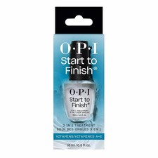 OPI Start To Finish 3 in 1 Basecoat Top Coat Nail Strengthener Tri-Flex 15ml