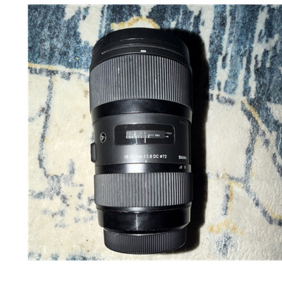 Sigma 18-35mm f1.8 DC Art Lens Canon EF Mount APS-C DSLR Fast Zoom Lens