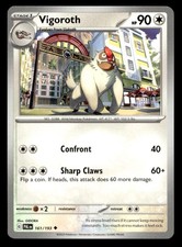 Carta singola Vigoroth Scarlet & Violet #161/193 Pokémon TCG