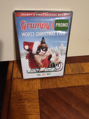 Grumpy Cat's Worst Christmas Ever (DVD, 2014) New Sealed Holiday Bonus Features