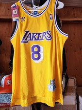 Kobe Bryant Lakers Jersey 8 Stitched Hardwood Classics Vintage Medium Adidas