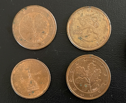 2 Euro 2002, 3x5 C, 2c, Germany Finland, Italy? Cents - Picture 4 of 4
