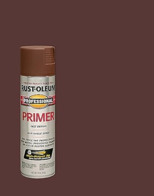 Rust Oleum Professional 15 Oz. High Performance Primer Spray Flat Red Primer