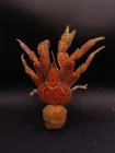 Preserved birgus latro coconut crab. Marine life oddity 7x6" #16581