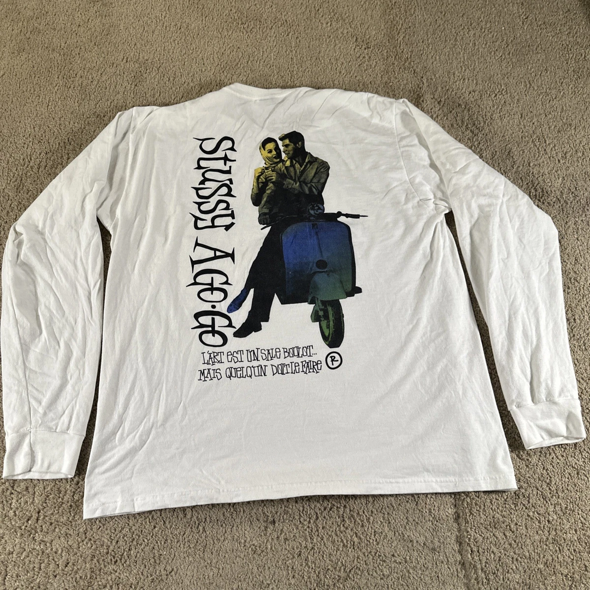 Stussy Long Sleeve White Shirts for Men for sale | eBay