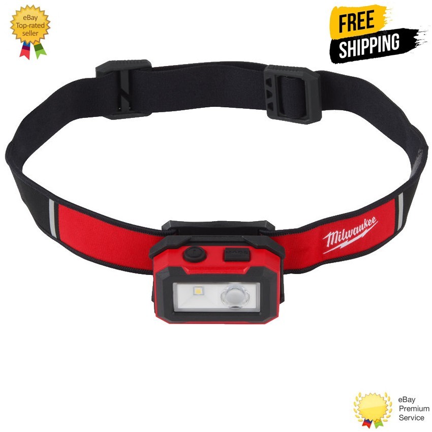 Milwaukee Internal USB rechargeable headlamp 450 lumens - Head Torch 4933478587