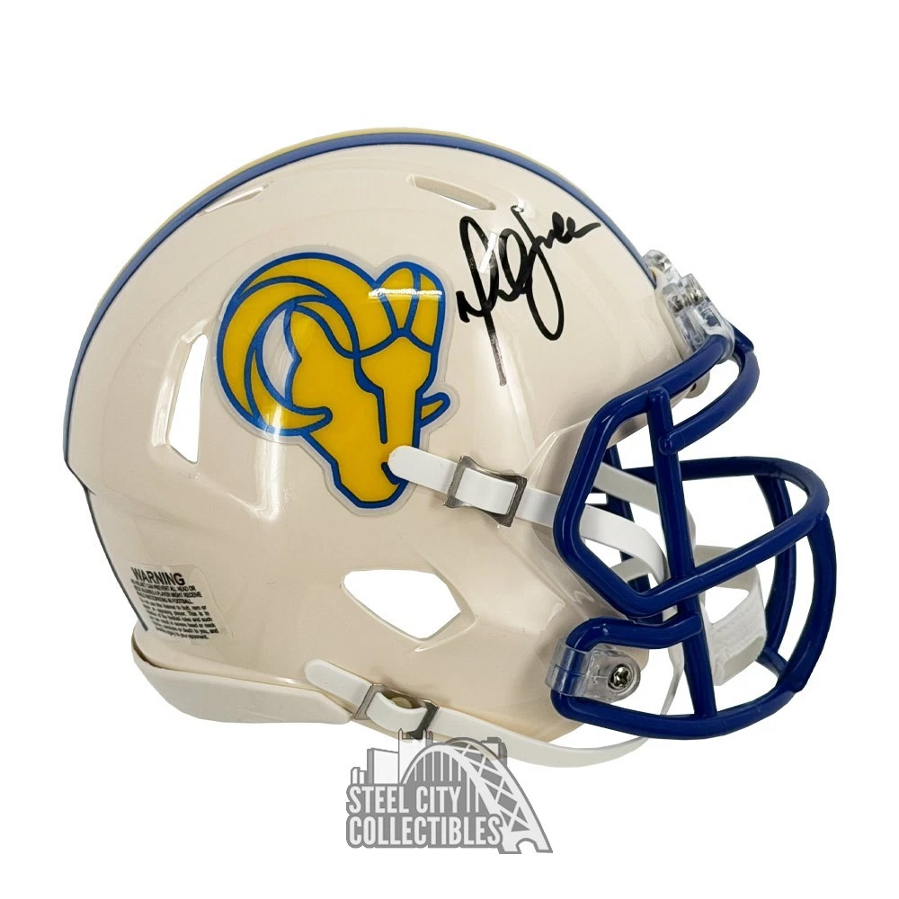 25+ Marshall Faulk St. Louis Rams Original Autographed Football