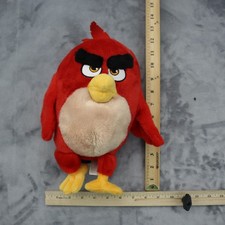 Angry Birds Red J. Bird Stuffed Animal Toy Pet Plush 14" Video Game Character