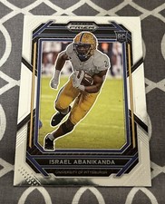 2023 Panini Prizm Draft Picks #127 Israel Abanikanda  RC Football Rookie Card