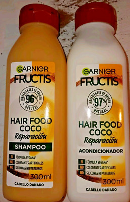 GARNIER FRUCTIS COCO HAIR FOOD  1 SHAMPOO /1 ACONDICIONADOR -