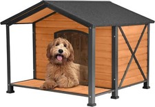 Winter Dog House for Outdoor  Indoor Dog Kennel Insulated Puppy Shelter 41.3"