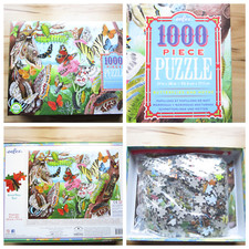 eeboo Puzzle"Butterflies and Moths" 1000 Teile Sammlung Sammlungsauflösung 