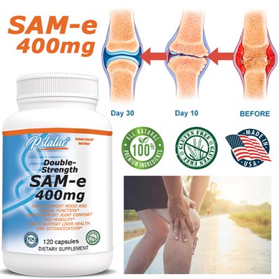 SAM-e 400mg - Brain & Nervous System Health, Joint Health Support, Liver Detox
