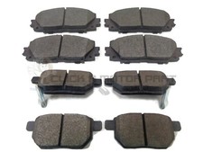 JUEGO DE PASTILLAS DE FRENO DELANTERAS Y TRASERAS PARA TOYOTA PRIUS 1.8 HÍBRIDO 2009-2015