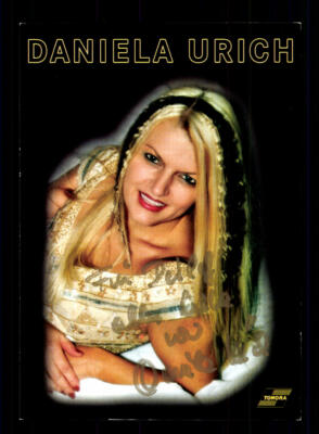 Daniela Urich Autogrammkarte Original Signiert ## BC 147139