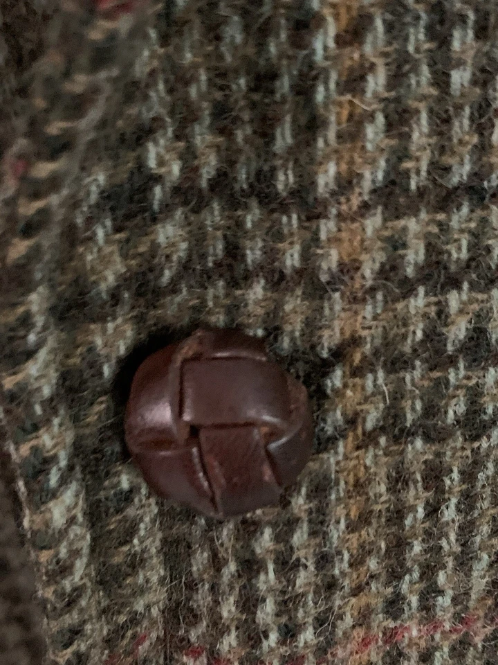 POLO регби шерсти Ralph Lauren - Италии Glen клетку гончая Sport пальто 42 L - новый с Ярлыками - Изображение 4 из 4