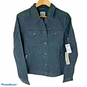 vans black denim jacket