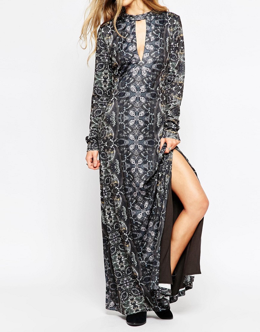 plus size black and gold formal dresses FREE PEOPLE INTIMATELY Have To Have It Maxi Tee – Britique Boutique main image 1