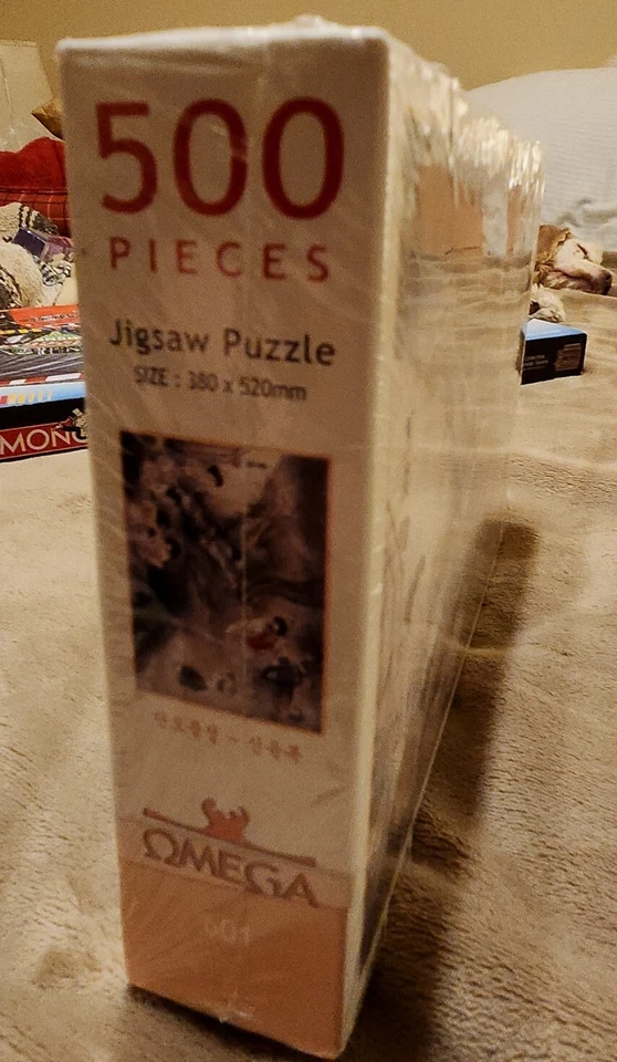 Rompecabezas Omega #601 alta calidad 500 piezas nuevo caja sellada Foto 4 de 4