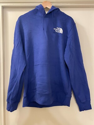The North Face Antarctica Expedition 2017 Hoodie MENS MEDIUM INAUGURATION BLUE 