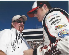 NASCAR RICHARD CHILDRESS HAND SIGNED AUTHENTIC 8X10 PHOTO COA DALE EARNHARDT