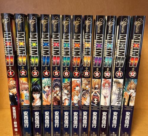 Nobuyuki Anzai Mixim11 Manga Comic Book Complete Set Japanese Very Good  - 第 1/2 張圖片