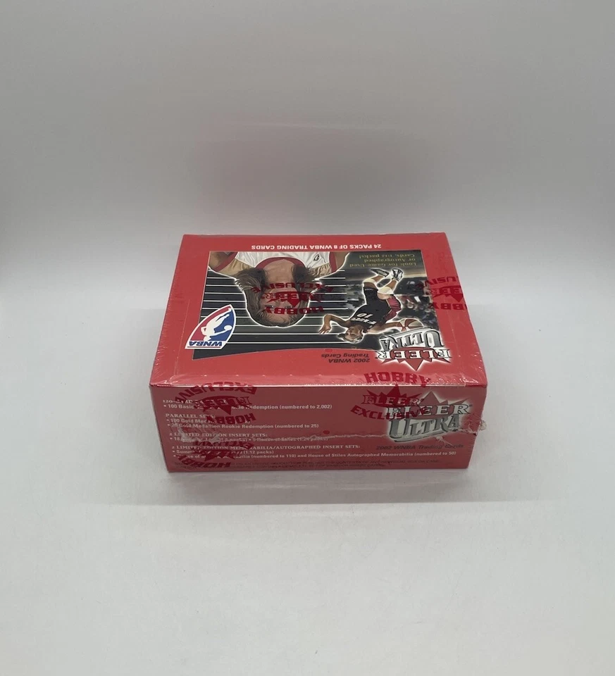 2002 Fleer Ultra WNBA Basketball Factory Sealed Hobby Box!!! 192 Cards Total - Image 3 of 4