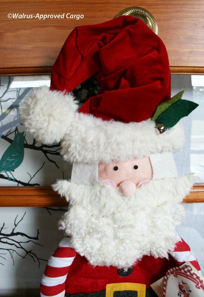POTTERY BARN SKINNY SANTA ADVENT CALENDAR -NWT- WHEN YOU REALLY LONG FOR XMAS! - Image 3 of 4