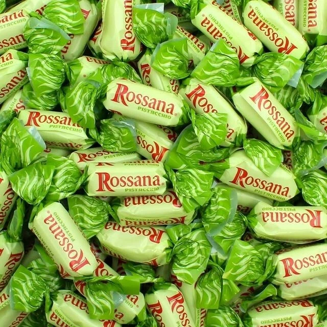 FIDA - PERUGINA CARAMELLE PERUGINA ROSSANA AL PISTACCHIO - 500 GR