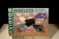 VINTAGE AVIATOR WIRELESS NETWORKING WEB GEAR, NEW/OPEN BOX