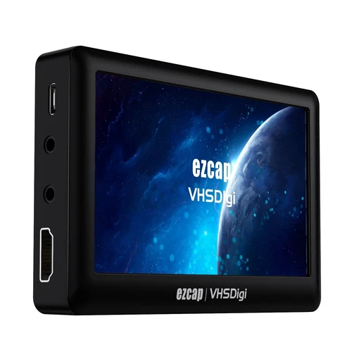 4.3inch Playback AV Recorder Video Audio Capture Box Analog to Digital Converter