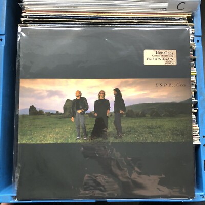 LP Vinyl - Bee Gees - E.S.P. - Ois - Warner Vinyl - 1987 -