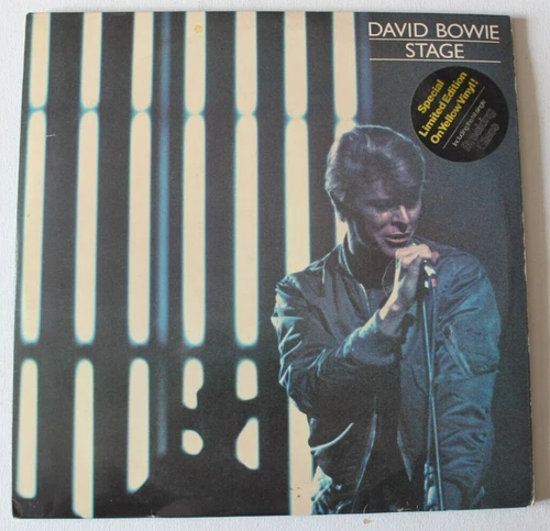 David Bowie / Stage / 1978 RCA Records UK 1st press DOUBLE LP / Yellow Vinyl EX